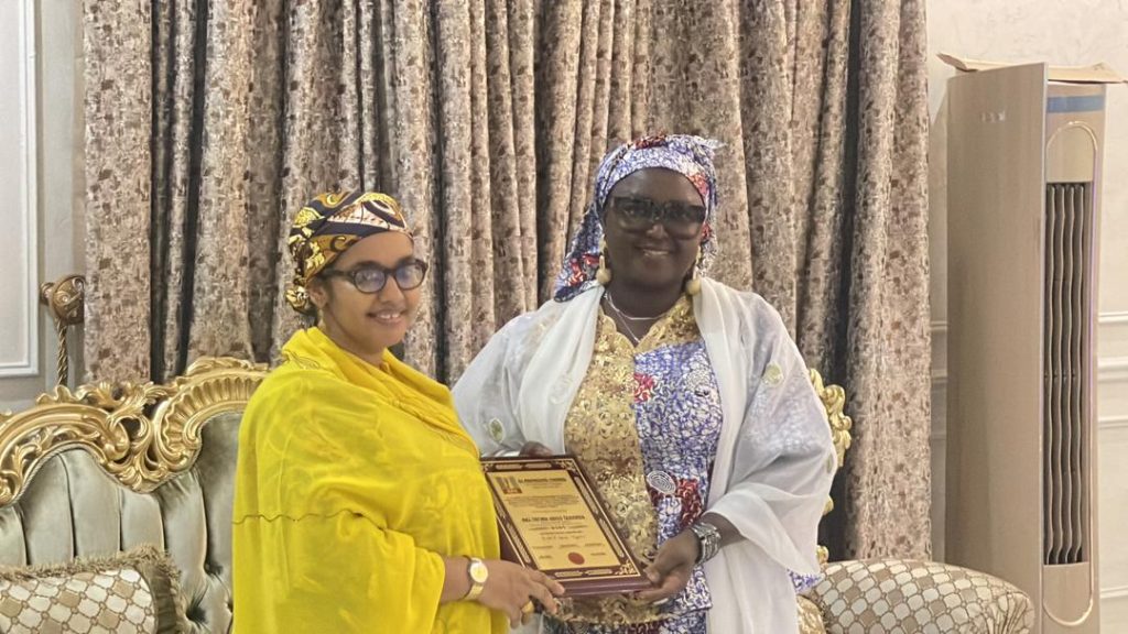 APC-USA Delegation Pays Courtesy Visit to Mrs. Tajudeen, Wife of House Speaker