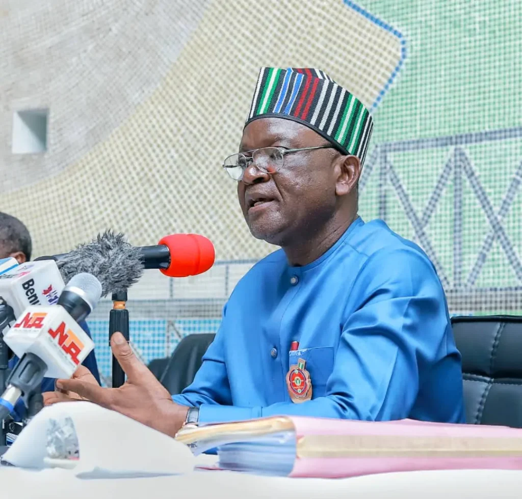 Ortom concerned over developments in PDP, congratulates new Acting National chairman