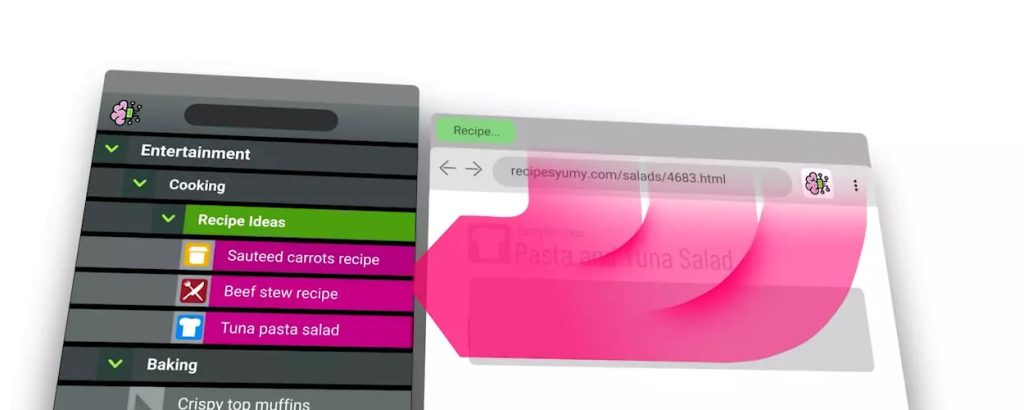 Visual Knowledge Management: Organize Your Ideas with BrainTool for Chrome and Edge
