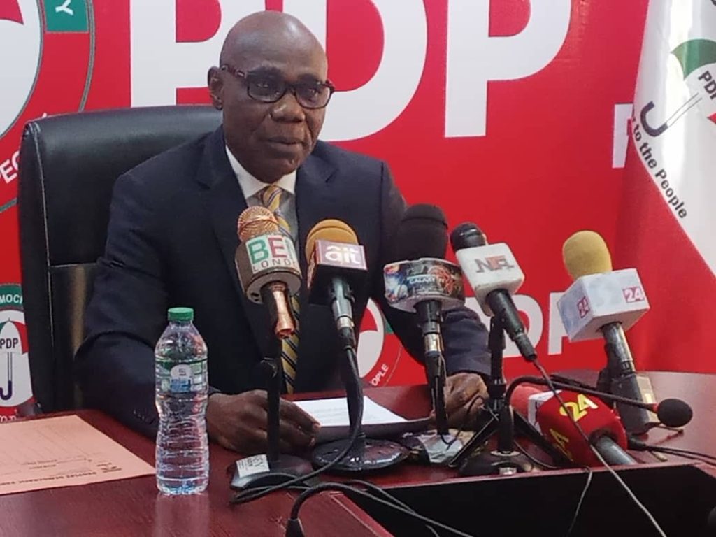 PDP remains united, no war in party – Ologunagba