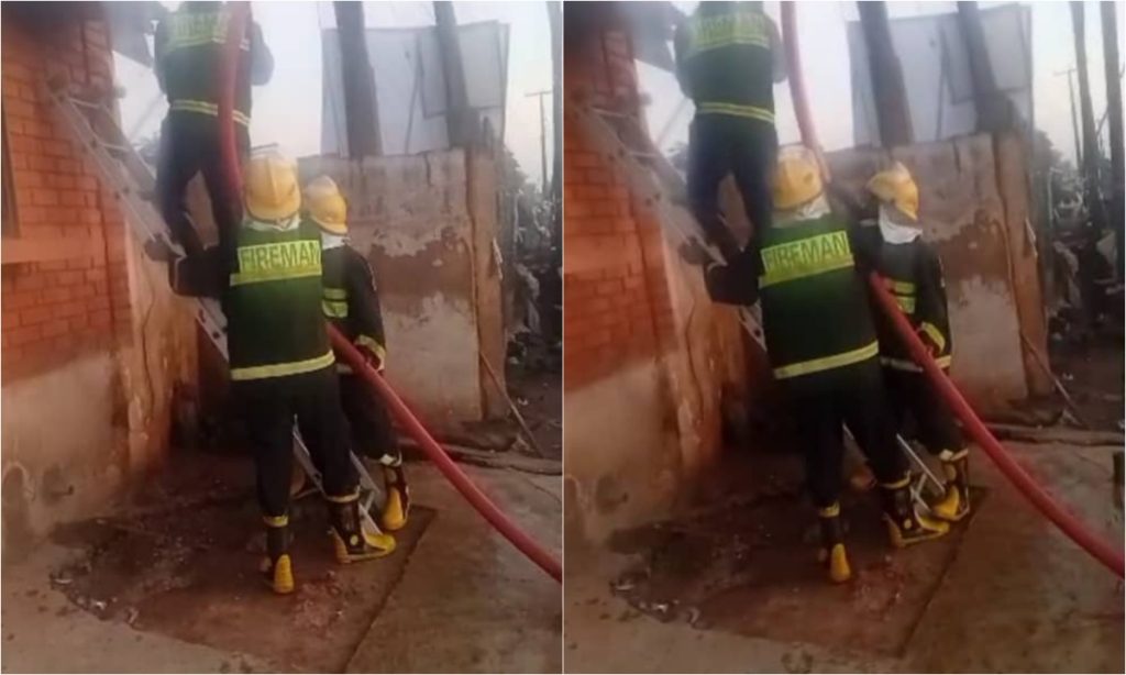 Oyo community thrown into darkness as fire ravages transformer