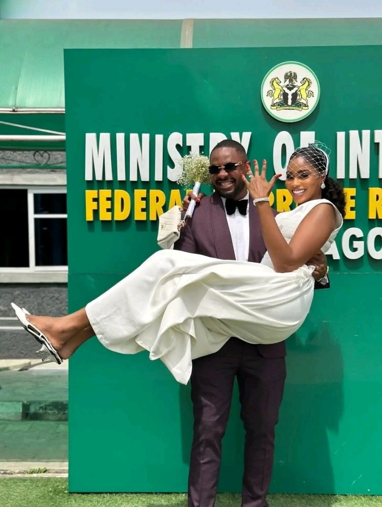 BBNaija’s Cross Okonkwo legally weds partner