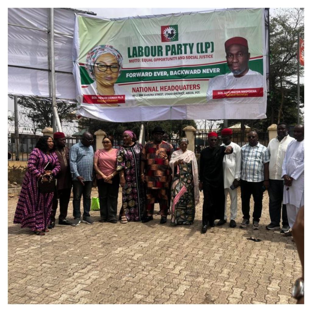 Nenadi Usman-led NWC officially takes over Labour Party secretariat