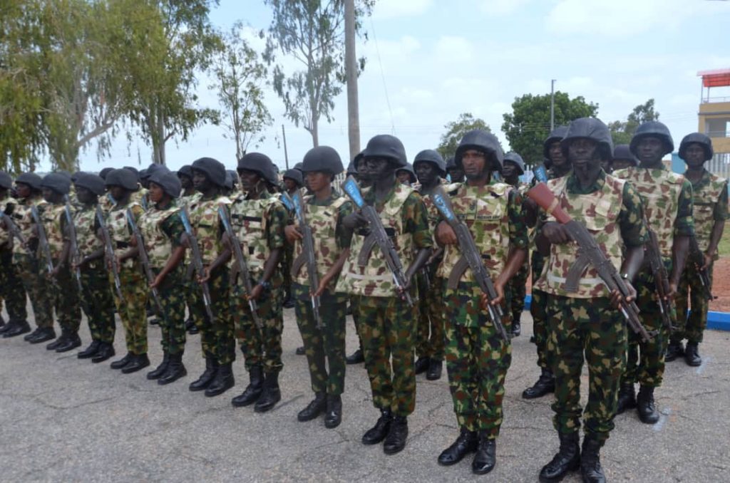 Nigerian Army conducts pre-deployment training for troops, warns against indiscipline