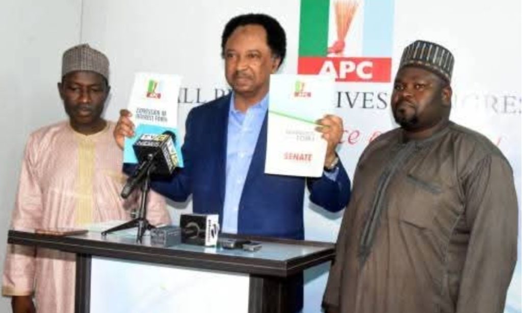 2027: Shehu Sani picks APC nomination form to return to Senate