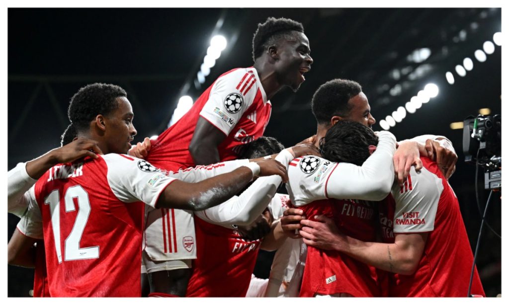 EPL table: Arsenal go five points clear of Man City with narrow Burnley win