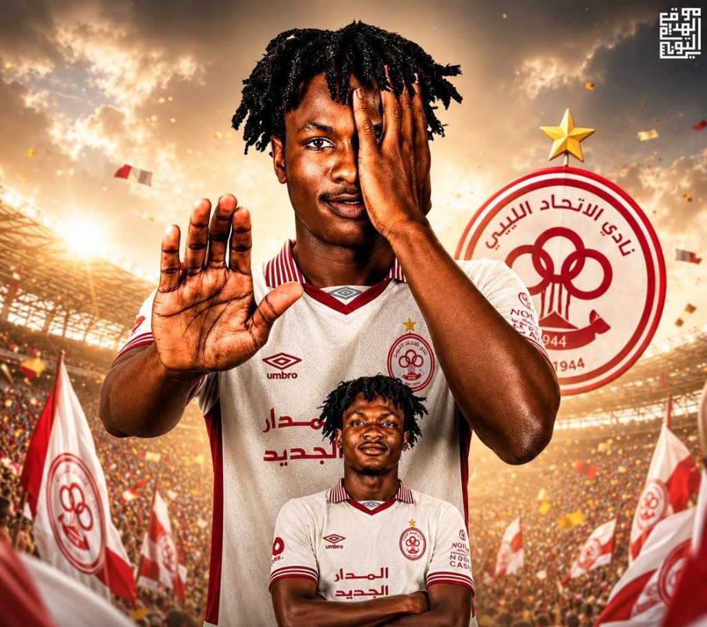 Transfer: Nigerian midfielder completes move to Libyan Club Al- Ittihad SC