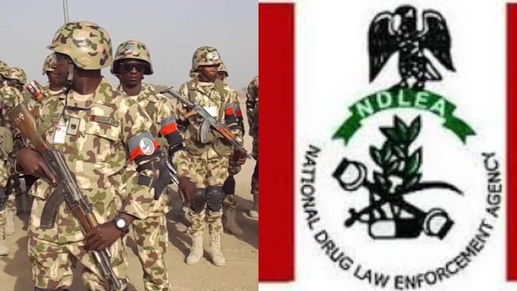 Troops, NDLEA arrest five suspected drug dealers in Sapele