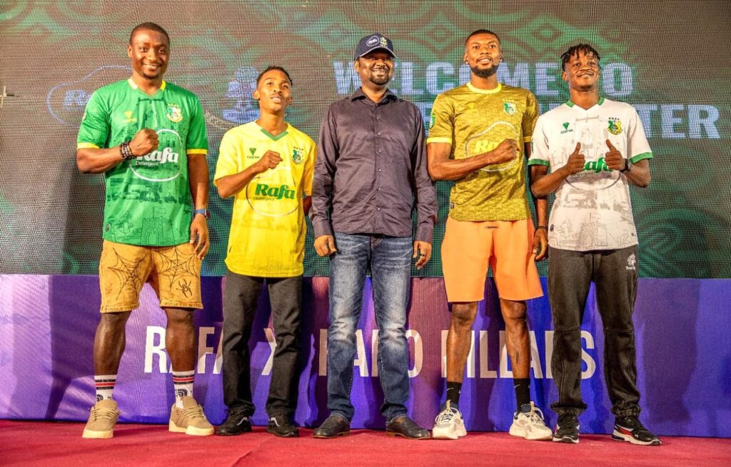 Rafa Corporation signs three-year shirt sponsorship with Kano Pillars, plans Rafa Football Academy