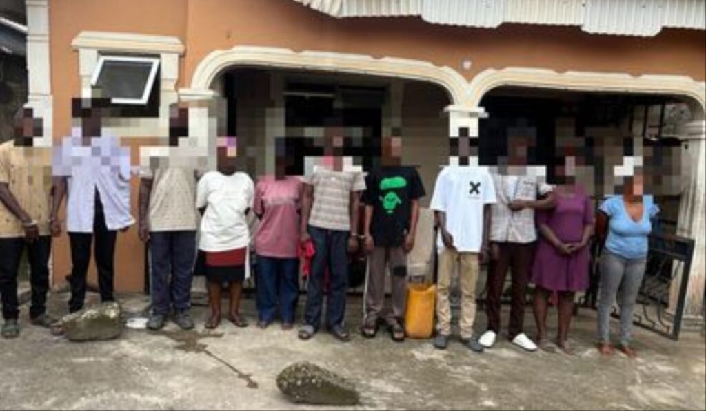Police uncover visa fraud, rescue 11 Ghanaians held hostage in Ogun